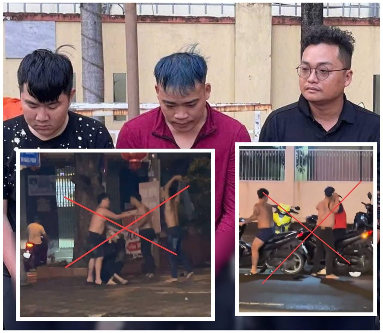 Các đối tượng liên quan vụ án